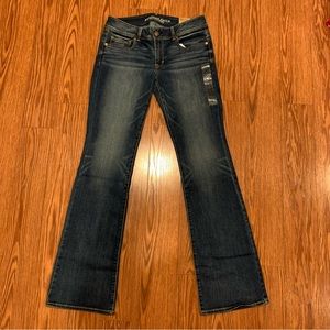 Women’s American Eagle Super Stretch Kick Bootcut Jeans size 12 X Long